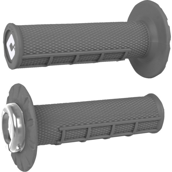 【USA在庫あり】 オーディーアイ ODI グリップ 1/2 WAFFLE V2.1 LOCK ON ATV GRH/SILVER 0630-3289 HD店