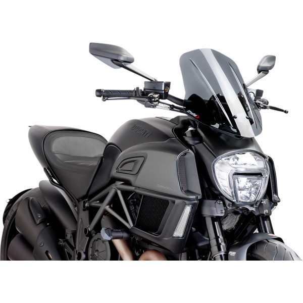 【USA在庫あり】 プーチ Puig ウィンドスクリーン NEW GEN ドゥカティ Diavel1198 ダークスモーク 2301-2479 HD店