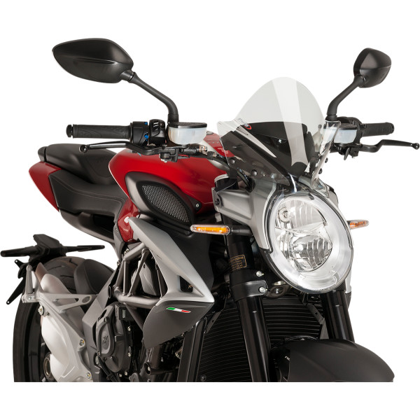 【USA在庫あり】 プーチ Puig ウィンドスクリーン NEW GEN MV Agusta Brutale800 ブラック 2301-2673 HD店