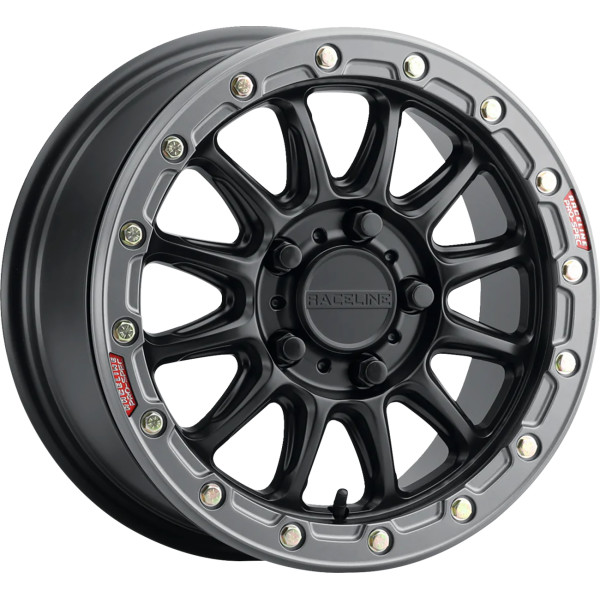 【USA在庫あり】 RACELINE WHEELS Alpha ビードロックホイール 17X7 5X114.3 +25 ブラック 0230-1553 HD店