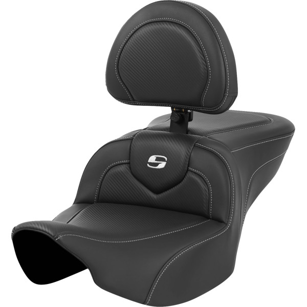 【USA在庫あり】 サドルメン Saddlemen シート ROADSOFA CF W/BR 0801-1632 HD店