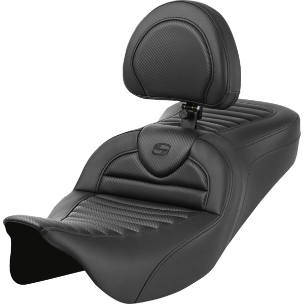 【USA在庫あり】 サドルメン Saddlemen シート ROADSOFA TR CF W/ DRIVER BR 0801-1823 HD店