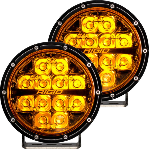 【USA在庫あり】 リジッドインダストリー Rigid Industries スポットライト 360シリーズ 6インチ アンバーレンズ 2001-2796 HD店
