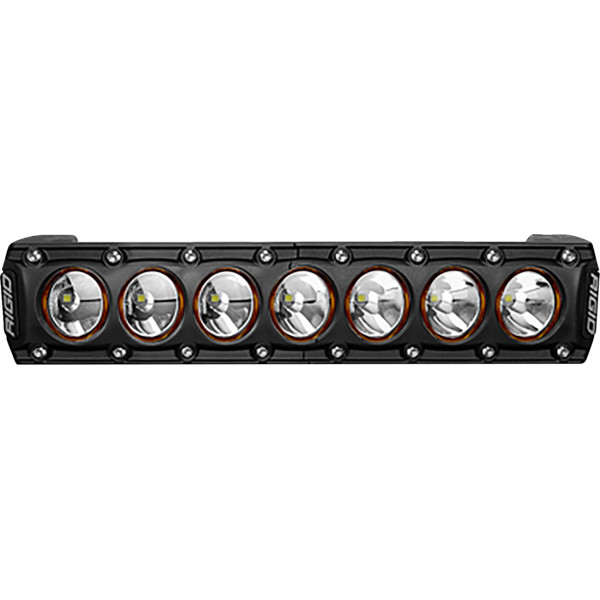 【USA在庫あり】 リジッドインダストリー Rigid Industries ライトバー 10インチ アンバーバックライト 2001-2820 HD店