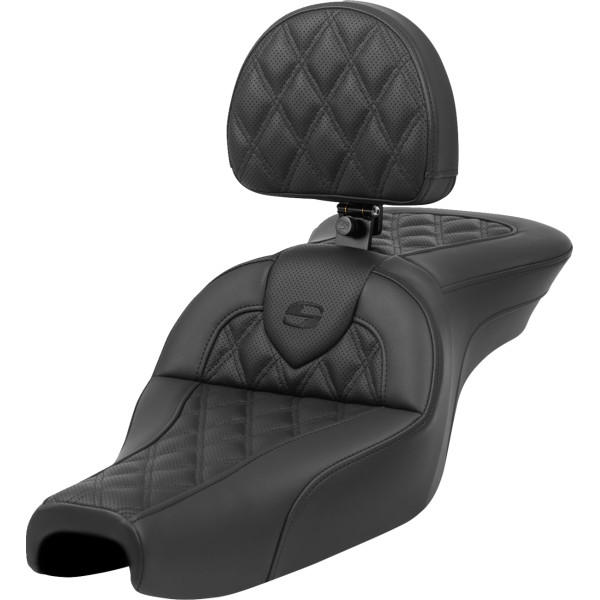 【USA在庫あり】 サドルメン Saddlemen シート ROADSOFA LS W/ バックレスト 0804-0797 HD店