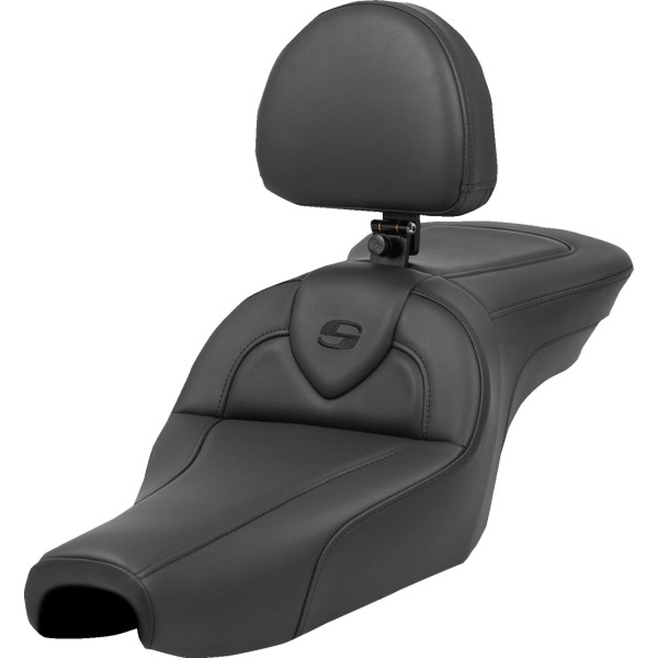 【USA在庫あり】 サドルメン Saddlemen シート ROADSOFA W/ バックレスト 0804-0801 HD店