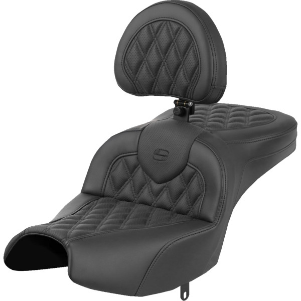 【USA在庫あり】 サドルメン Saddlemen シート ROADSOFA LS W/ DRIVER バックレスト 0810-2427 HD店