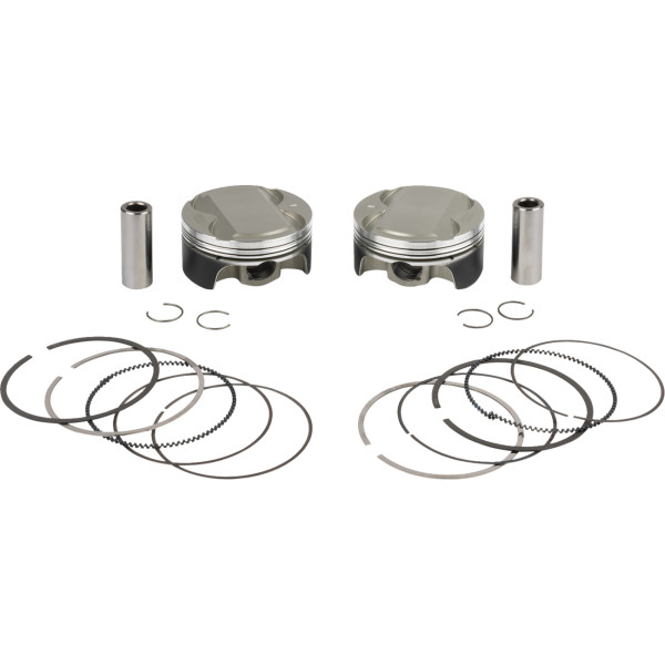 【USA在庫あり】 ヴォスナー Wossner PISTON キット HD M-8 107 CID 4.375 STROKE 3.937 BORE 0910-6681 HD店
