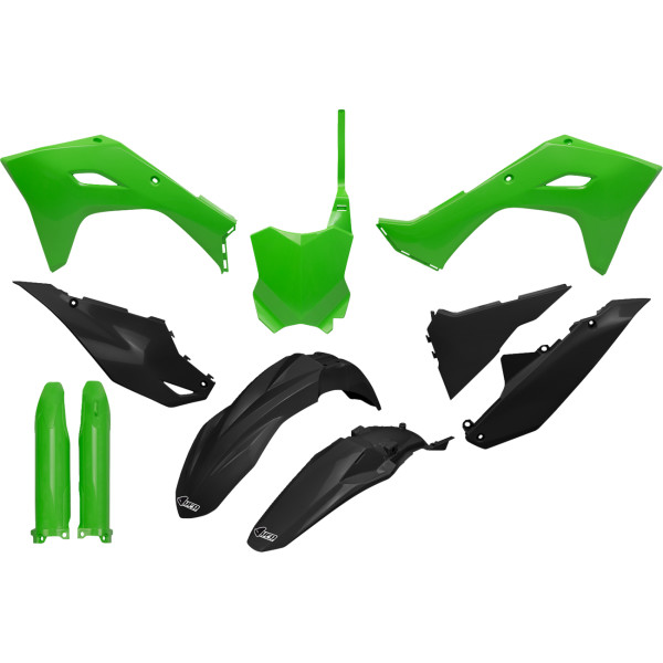 【USA在庫あり】 UFO PLAST ユーフォープラスト BODY キット KX250/450F ブラック/GREEN/BLACK 1403-4358 HD店 21,480円