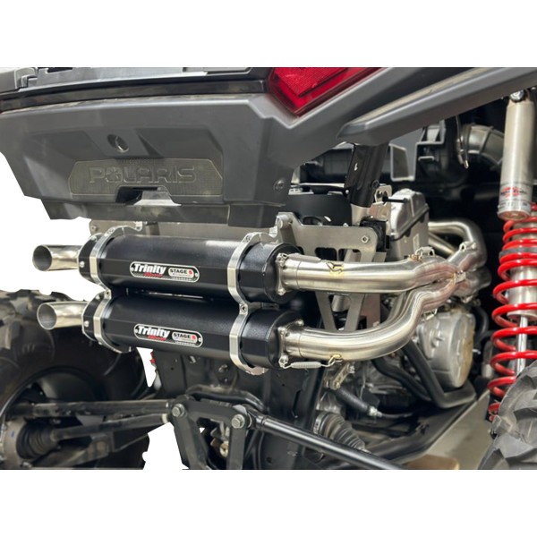 【USA在庫あり】 トリニティー レーシング TRINITY RACING エキゾースト DUAL STAINLESS XP1000 1830-0666 HD店