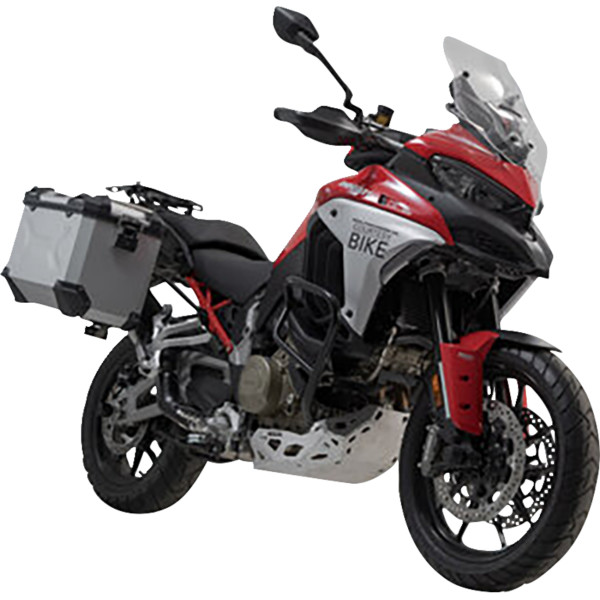 【USA在庫あり】 SWモテック SW-MOTECH TRAX ADV アルミケースシステム ドゥカティ MSV4 44シルバー 3580-0468 HD店