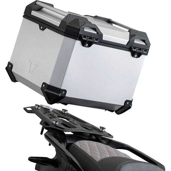 【USA在庫あり】 SWモテック SW-MOTECH TRAX ADV トップケースシステム ホンダ AF2 AS シルバー 3580-0527 HD店