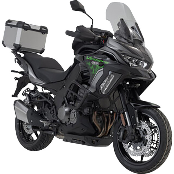【USA在庫あり】 SWモテック SW-MOTECH TRAX ADV トップケースシステム カワサキ VS1000 シルバー 3580-0533 HD店