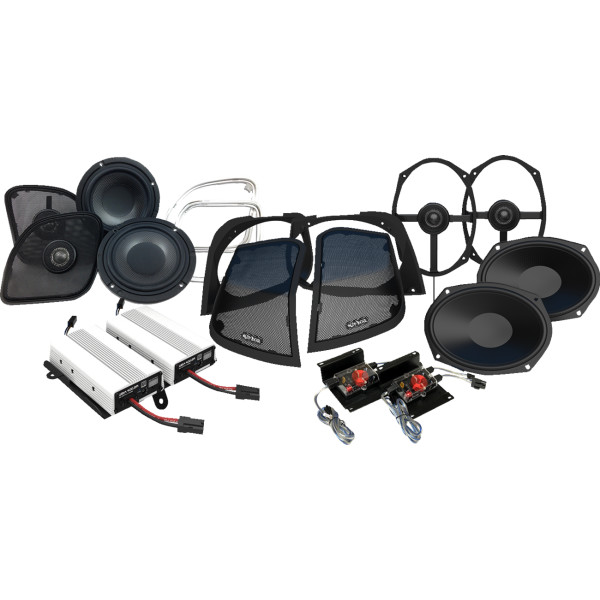 【USA在庫あり】 WILD BOAR AUDIO AMP/SPEAKER キット 800 WATT W/CUT IN LID KIT 4405-0991 HD店