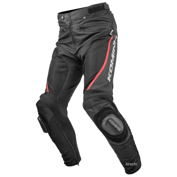 【メーカー在庫あり】 PK-757 コミネ KOMINE 春夏モデル R-SPEC レザーメッシュパンツ 黒 XLサイズ 07-757 HD店