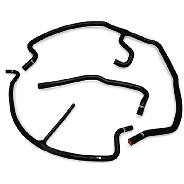Mishimoto 09年-14年 Chevy コルベット シリコン補助ホースキット 黒 misMMHOSE-VET-09ANCBK HD店