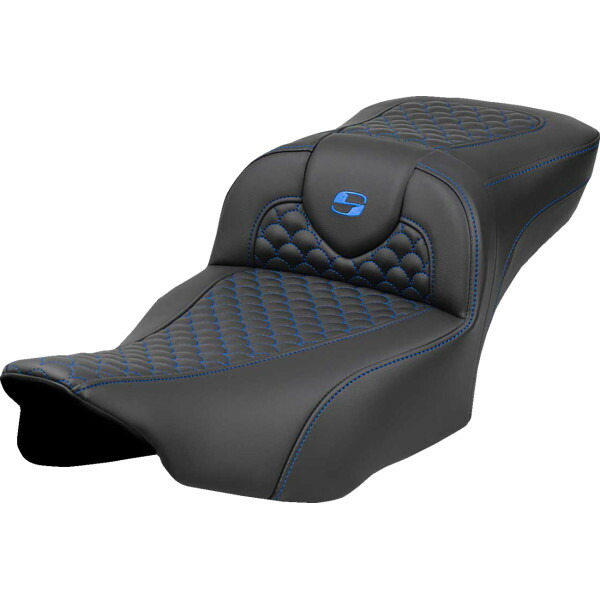 【USA在庫あり】 サドルメン Saddlemen SEAT ROADSOFA DRAGON BLUE STITCH EXT RCH 0801-2077 HD店画像