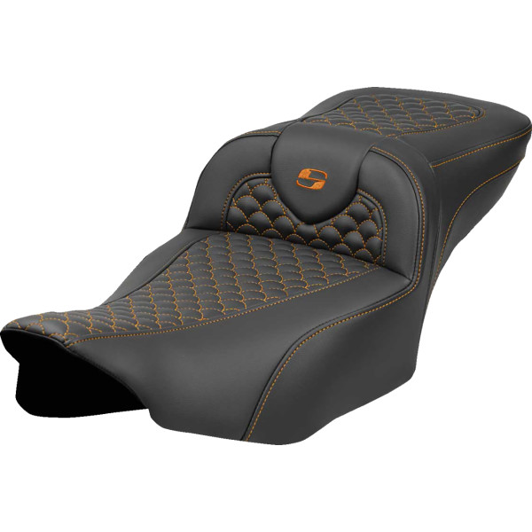 【USA在庫あり】 サドルメン Saddlemen SEAT ROADSOFA DRAGON ORANGE STITCH EXT RCH 0801-2079 HD店