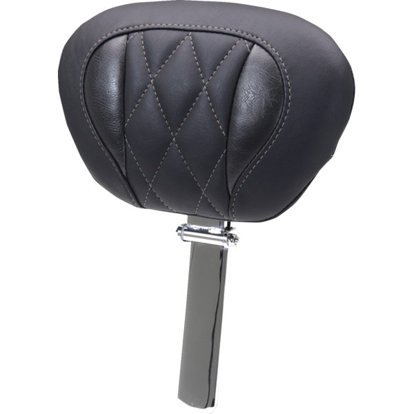【USA在庫あり】 マスタング Mustang BACKREST SUPER TOUR DLX DIAM GUN METAL GRAY THREAD 0822-0652 HD店 40,255円