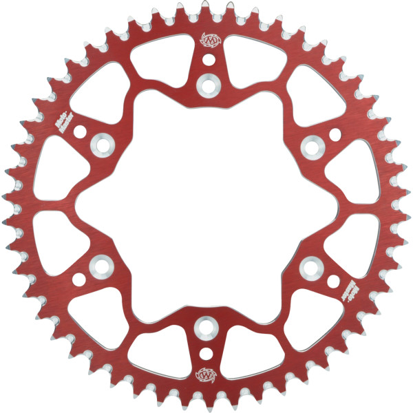 【USA在庫あり】 モトマスター Moto-Master 7075 SERIES ALU SPROCKET (RED, 520-50T) SUZUKI 1211-2076 HD店