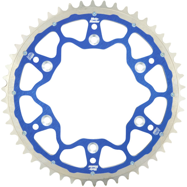 【USA在庫あり】 モトマスター Moto-Master FUSION SERIES DUAL RING SPROCKET (BLUE, 428-47T) KTM 1211-2280 HD店