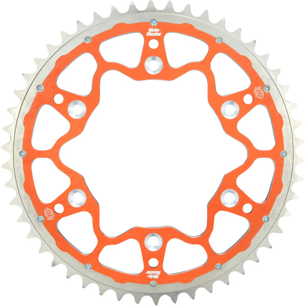 【USA在庫あり】 モトマスター Moto-Master FUSION SERIES DUAL RING SPROCKET (ORANGE, 420-50T) HUS, KTM 1211-2397 HD店