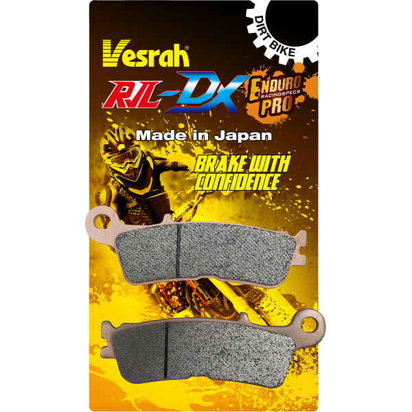 【USA在庫あり】 ベスラ Vesrah BRAKE PAD RACE DX-144 1721-3633 HD店