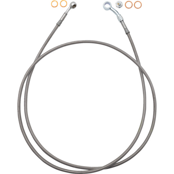 【USA在庫あり】 ファットバガーズ FAT BAGGERS EZ INSTALL BRAKE LINE FULL LENGTH 64\
