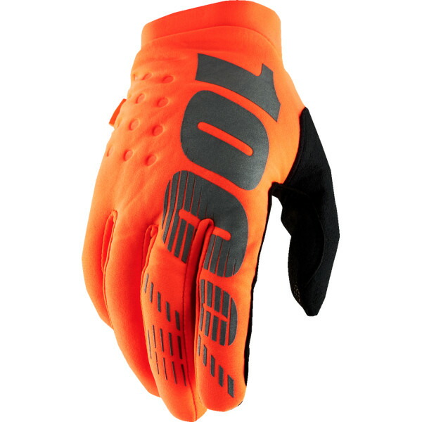 【USA在庫あり】 100% 100パーセント GLV BRISKER F OR/BK S 3330-7187 HD店 5,341円