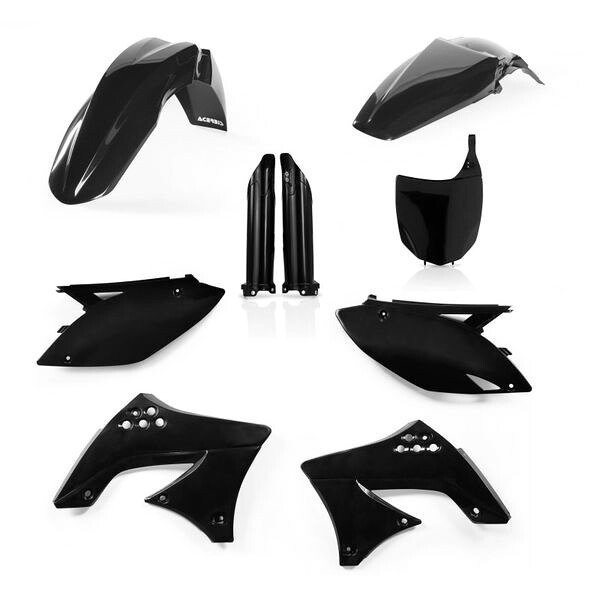 【USA在庫あり】 Acerbis 09-11 Kawasaki KX450F Full Plastic Kit - Black acb2198060001 HD店