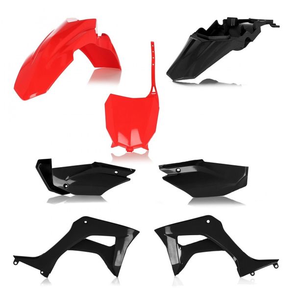 【USA在庫あり】 Acerbis 19-24 Honda CRF110F Full Plastic Kit - Red/Black acb2861931018 HD店