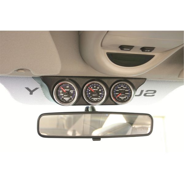 【USA在庫あり】 Autometer 99-07 Ford Super Duty / 03-07 Dodge Ram Black Triple Overhead Console Pod atm18017 HD店