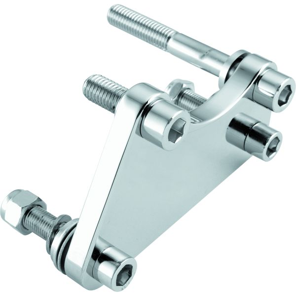 【USA在庫あり】 Bikers Choice 84-99 Chrome Caliper Mounting Bracket Kit 00-10 4 Piston Caliper to 84-99 bkc482679 HD店