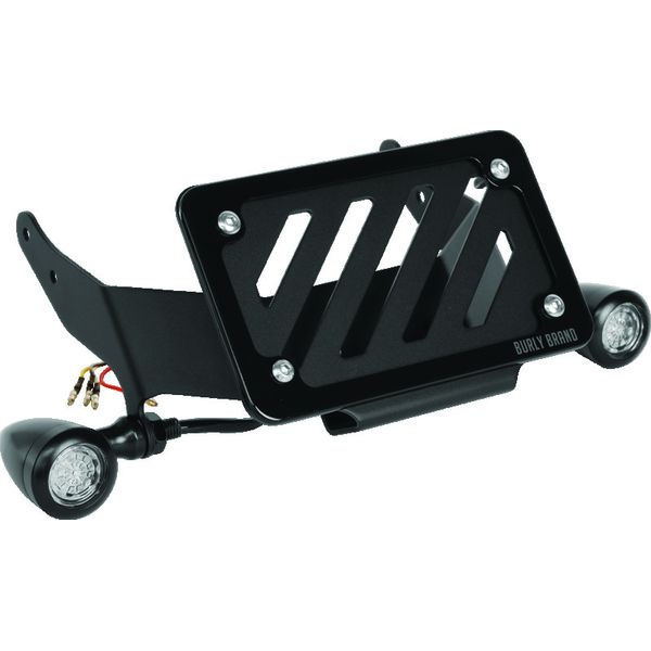 【USA在庫あり】 Burly Brand Turn Signal/License Plate Kit burB13-3000TFB HD店