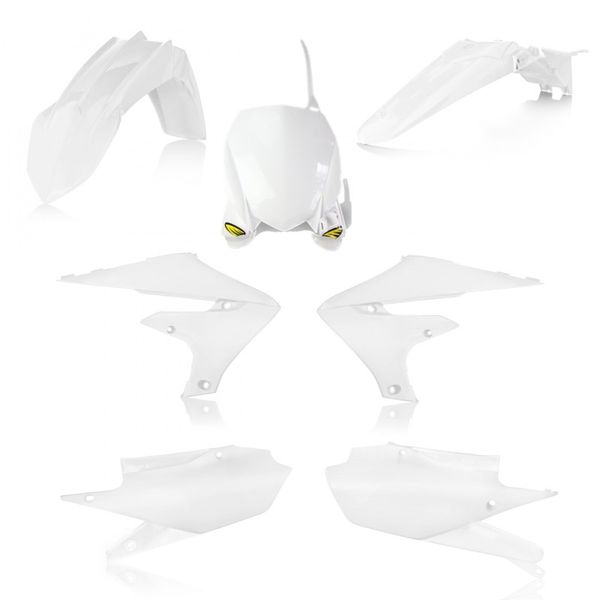 【USA在庫あり】 Cycra 19-23 Yamaha YZ250F 5-pc Replica Body Kit - White cyc1CYC-9427-42 HD店