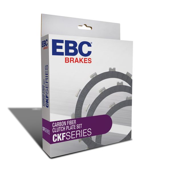 【USA在庫あり】 EBC 1982 Kawasaki KH 125 K2-K10 (125cc) CKF Carbon Fiber Lined Race Clutch Plate Sets ebcCKF4438 HD店