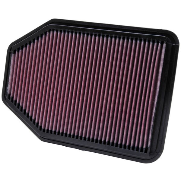 【USA在庫あり】 K&N 07-10 Jeep Wrangler 3.8L V6 Drop In Air Filter knn33-2364 HD店