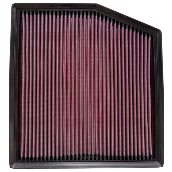 【USA在庫あり】 K&N 10-12 BMW 135i/335i/335i XDrive/X1 35i 3.0L L6 (E90) Replacement Air Filter knn33-2458 HD店