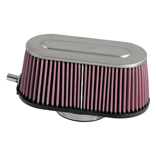 【USA在庫あり】 K&N Marine 3.75in Flange ID x 3.75in Top OD/4.5in Base OD x 4in H Round Tapered Flame Arrestor knn59-5006 HD店