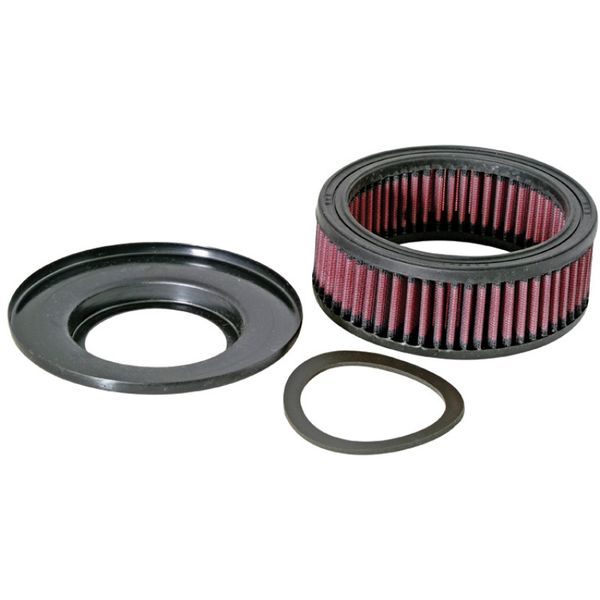 【USA在庫あり】 K&N Kawasaki VN1500 Vulcan 4.5in ID x 5.625in OD x 2in H Replacement Air Filter knnKA-1596 HD店