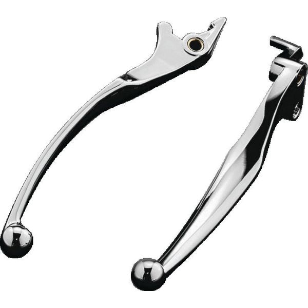 【USA在庫あり】 Kuryakyn Wide Style Clutch & Brake Lever For Honda Chrome kur7429 HD店