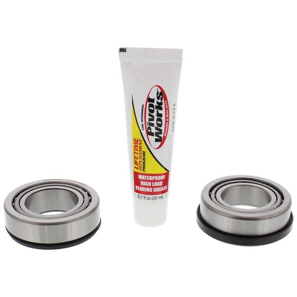 【USA在庫あり】 Pivot Works 92-05 Kawasaki KX125 Steering Stem Bearing Kit pivPWSSK-K02-021 HD店