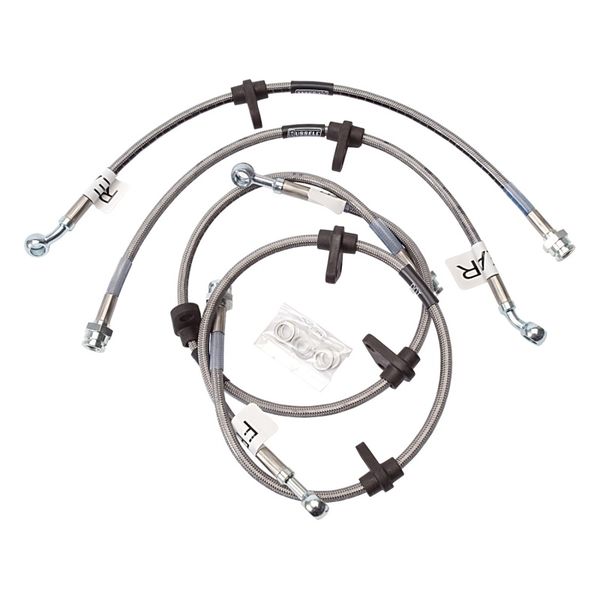 【USA在庫あり】 Russell Performance 92-95 Honda Civic (All with rear discs/ no ABS) Brake Line Kit rus684600 HD店