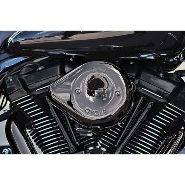 【USA在庫あり】 S&S Cycle 17-23 M8 Models Lava Chrome Stealth Teardrop Air Cleaner Kit ssc170-0781 HD店