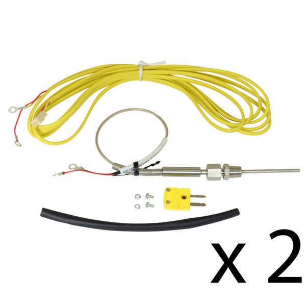 【USA在庫あり】 AEM Single K-Type Thermocouple Kit - 2 Pack aem30-2068-2 HD店 38,965円