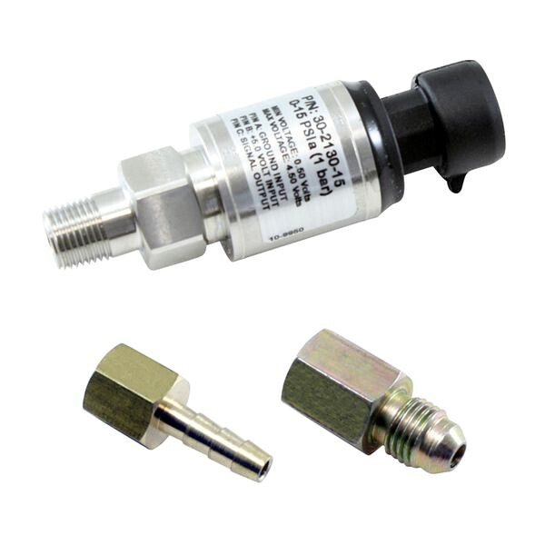 【USA在庫あり】 AEM 1 BAR MAP or 15 PSIA Stainless Steel Sensor Kit aem30-2130-15 HD店