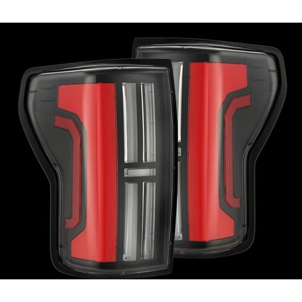 【USA在庫あり】 AlphaRex 07-13 Toyota Tundra Nova-Series LED Tail Lights - Black Red arx670052 HD店
