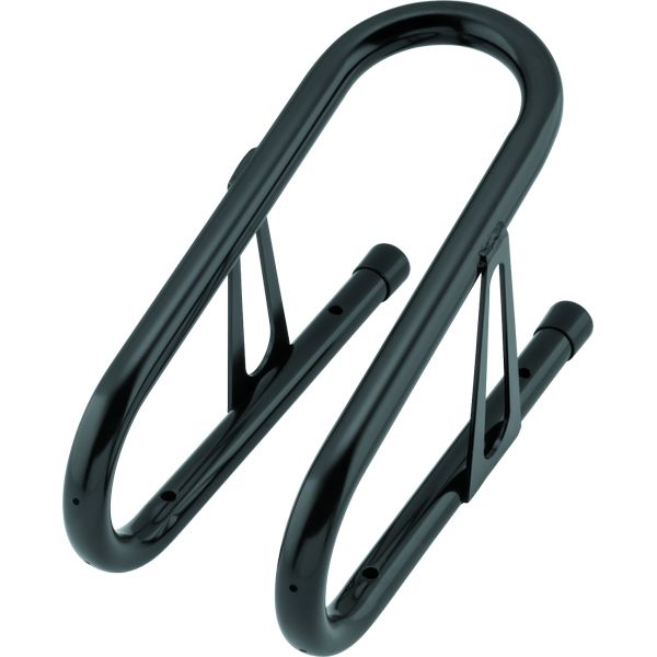 【USA在庫あり】 BikeMaster 3-1/2in Wheel Chock - Black bkm152272 HD店