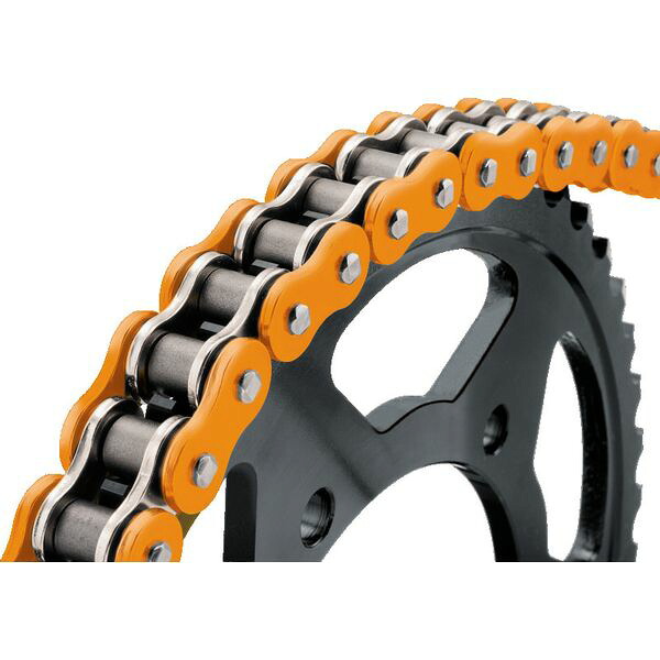 【USA在庫あり】 BikeMaster 525x120 BMXR O-Ring Chain - Orange bkm197474 HD店