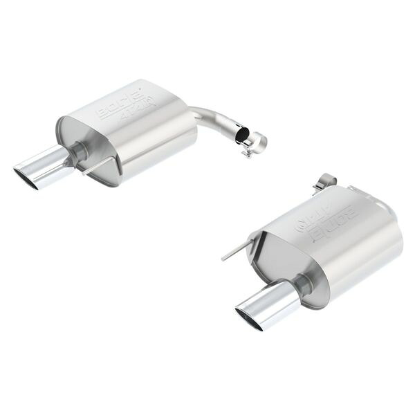 【USA在庫あり】 Borla Atak Rear Section 15-17 Ford Mustang 2.3L EcoBoost MT/AT 2.25in pipe 4in tip bor11890 HD店